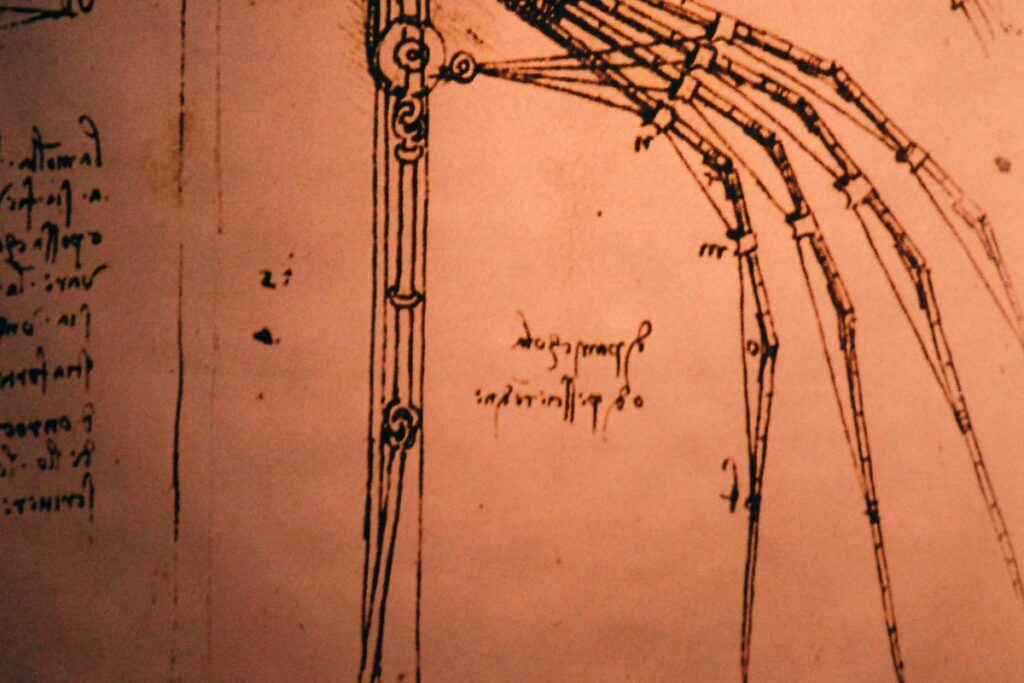 Leonardo da Vinci Mirror writing Leonardo da Vinci Mirror writing
