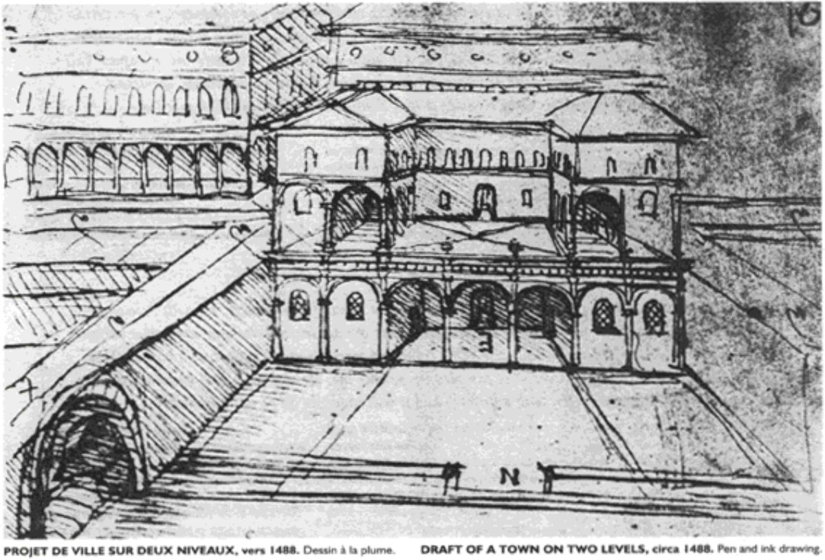 Leonardo da Vinci architettura città